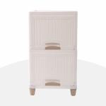 Novatic 4-Tier Bookshelf for Books, Multipurpose Bookcase,Plastic Modern Book Display Rack, File Storage Cabinet for Home,Study Room & Office