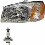 GO Halogen Headlight Duo Set with Bulbs for Car | Hyundai Accent