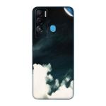 GADGETSWRAP Printed Vinyl Skin Sticker for Tecno Pova Neo - Sky Clouds Watercolor Painting
