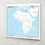 GO WOO SMALL - 100 AFRICA POLITICAL OUTLINE MAP FOR SCHOOL | Africa political map for students