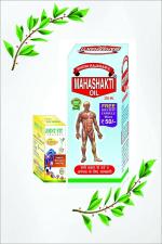 MAHASHAKTI OIL for Joint Pain Relief by RAJARAM AYURVED BHAVAN- 250 ML-Pack of 2