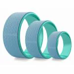 Strauss Yoga Wheel Set of 3, (Black)