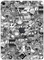 Orgic India Ipad Air Gen 4 Monochrome Sticker Bomb Mobile Skin