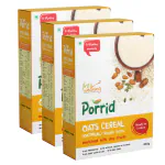First Weaning Oats Cereal (Oatmeal), enriched with dry fruits, (Pack of 3, 600g)