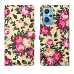 HANIRY FLIP COVER FOR Realme GT Neo 2 flip cover | RMX3370 flip cover | Cream Rose