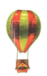 My Party Suppliers Baby Decorative Nursery Basket Hot Air Balloons