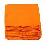 Crazy Sutra Best Yellow Orange Cotton Duster Cloth For Fine Quality Cleaning ( Pack of 4 pc Medium )