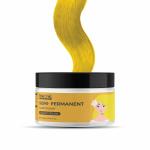 Haironic Cosmic Yellow Semi-Permanent Hair Color|Enriched with Moroccan Argan oil, Silk Protein and Keratin Protein| Smoothens Frizz & Adds Shine, Nourishes & Deeply Moisturises |Easy Home Application, Perfect for Women and Men - 100gm