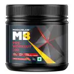 MuscleBlaze Pre Workout 300, 300 mg Caffeine, 3000 mg Citrulline (Melon Twist, 250 g, 31 Servings)