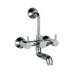 JAQUAR FLORENTINE Series Wall Mixer with Provision For Overhead Shower with 115mm Long Bend Pipe On Upper Side, Connecting Legs & Wall Flanges