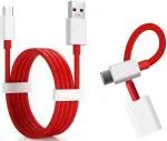 Mifkrt Red, White Otg Adapter Accessory Combo For Oneplus 3, Oneplus 5, Oneplus 7, Oneplus Wireless Bullets, Oneplus 5T, Oneplus 3T, Oneplus 7 Pro