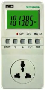 Meco PG 09H Power Guard Digital Multimeter (White)