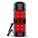 ATOM-Karaoke Mic, 3 Hrs Playback, USB & TF Card & Immersive 3000 PMPO Sound 30 W Bluetooth Party Speaker