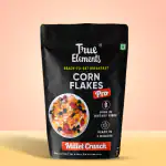 True Elements Corn Flakes Pro Millet Crunch 500gm | With goodness of millets | Healthy breakfast