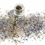 TS COSMETICS Loose Glitter Eyeshadow powder shiny Glitter | Loose Glitter Eyeshadow For Eye Makeup | Highly Pigmented Eyeshadow With Radiant Shimmer | Moon