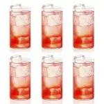 Borosil Vision 350 ml 6 Pc Set Of Transparent Drinking Glass | Borosilicate Glass Tumblers For Water, Cold Drinks, Juice| Flame Proof, Microwave & Dishwasher Safe, For Daily Use & Gifting