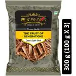 BLK Foods Daily 300g Cassia Cinnamon Broken / split Stick (Dalchini Paperdosa) 300g (3 X 100g)