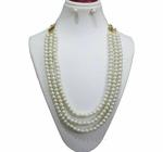 JAYA VISION ENTERPRISES Synthetic pearl 3 Line Necklace-tg48