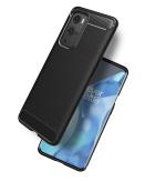 Golden Sands for OnePlus 9 Pro Back Cover Case Drop Tested Shockproof Carbon Fibre Rugged TPU Durable Case Designed for One Plus 9 Pro / 1+9 Pro, Black