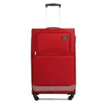 The Clownfish Polyester Sydney Luggage Soft Case Suitcase Four Wheel Trolley Bag