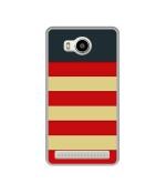 Casotec Multicolor Lines Design Printed Silicon Soft TPU Back Case Cover for Lenovo A7700