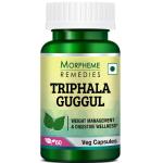 Morpheme Remedies Triphala Guggul 500 mg - 60 Veg Capsules