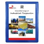 Esslene Blue Polyethylene Multi Layer Cross Laminated ISI Marked, Reinforced Eyelets, Uv Resistant And Waterproof Tarpaulin - 12 ft X 12 ft