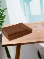 REGENCY EXPORTS PVT.LTD Quattro Towels 100% Cotton 400 GSM Set of 4 Brown