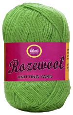Simi Enterprise Apple Green Wool Rosemary Wool Ball Hand Knitting Wool, Art Craft Soft Fingering Crochet Hook Yarn, Needle Knitting Yarn Thread Dyed-Nb Art-Fhi, 400 G