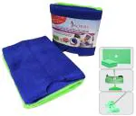 SOBBY Microfiber Floor Cleaning Cloth with a center hole for wipers 50cm x 70cm (2 pcs, multicolor)