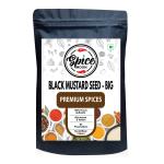 SPICE MOON 200gm Whole Black Mustard Seed Big Perfect For Cooking
