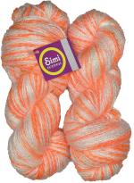 Simi Enterprise Orange Wool Knitting Yarn Lora Wool, Soft Fancy Wool Best Used With Knitting Needles, Soft Fancy Wool Crochet Needles Wool Yarn For Knitting, 200 G
