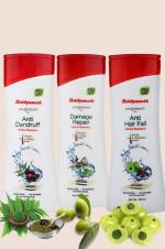 Baidyanath Jhansi Mahabhringraj ,Anti, Hair Fall ,Anti Dandruff, Damage Repair Shampoo Pack of-4