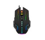 ENTWINO Mouse, Laptop Mouse, Computer Mouse, Wired USB Mouse, 6 buttons Optical Mouse With RGB Lights Wired Optical Mouse  (USB 2.0, Black)