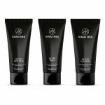 Khadi Men De-Tan Kit For Men ( Face Wash, Face Mask, Face Cleanser) Pack of 3 - 300 ML