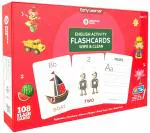 SPARTAN KIDS Activity (108 Flash Cards) for kids (Wipe & Clean) With Free Erasable Marker