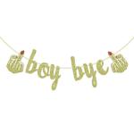 Festiko Boy Bye Party Banner, Divorce Party Sign, Break Up Party Decorations, Funny Friends, You Girls Weekend Decor