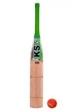 KUSHM Mongoose Bat For Hard And Soft Tennis Ball ( With 1 Pc Ball ) Kashmir Willow Cricket Bat