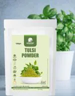 Amazercare Natural Tulsi Powder For Hair Care | Face | Skin (150Gm) Holy Basil Powder