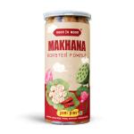 Noon to Moon Roasted Makhana (Foxnuts) Piri Piri | Crunchy and Spicy - 75g