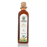 Two Farmers Organics Extra Virgin Cold-Pressed Sesame Oil for Cooking Unrefined Pure and Natural Kacchi Ghani Til Oil (4 Ltr Pack)