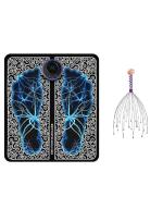 SHOPARAM Foot Massager Electric Foot Massage Pad Feet Muscle Stimulator Massager Mat | Foot Massager Mat Pad Relax Feet for Home and Office Use Portable Electric Massage Pad -1 (Best Combo)