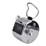 SnazzyNest Hand Tally Counter 4 Digits Manual Numeric Clicker