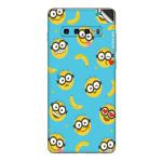 GADGETSWRAP Printed Vinyl Skin Sticker for Samsung Galaxy S10 Plus - Spec Emoji