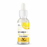 Vivaglo Face Serum, Increases Skin's Glow Instantly and Reduces Spots Overtime, Bright ,Vitamin C Bright Complete Booster Serum Bright Skin, Light Texture Face Serum 30ML(Pack Of 1)