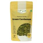 Harvest Hill 100gm Whole Green Cardamom(Cardamom-Elaichi) , Extra Bold 8mm, Grown at Wayanad Farm, Ethically Framed, Chemical-Free, Anti-microbial, Good Mouth Freshener, Spice and Herb | 100% Natural