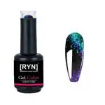 Kulis Shade Code-04 Uv Led 9D Peacock Cat Eye Magnetic Gel Nail Polish, 15 Ml