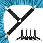 MOMISY EASY FOR MOM Bed Sheet Holder Straps || 3 Way Mattress Cover Holder Fastener