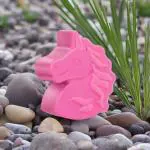 KIAS HERBAL Handmade Designer Unicorn Soap For Kids || Natural Ingredients || Gentle Cleansing || Pack of 2, 80 Grm Each