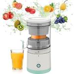 JAY BHAGWATI TOOLS & MACHINERY Electric Juicer Orange Squeezer Citrus Press Lemons | Portable USB Charging Electric Juicer Wireless Fruit Juicer High Juice Yield Direct for Kitchen| Travel